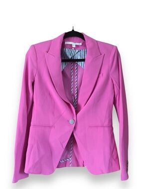 NWT Veronica Beard Hot Pink Tailored Blazer